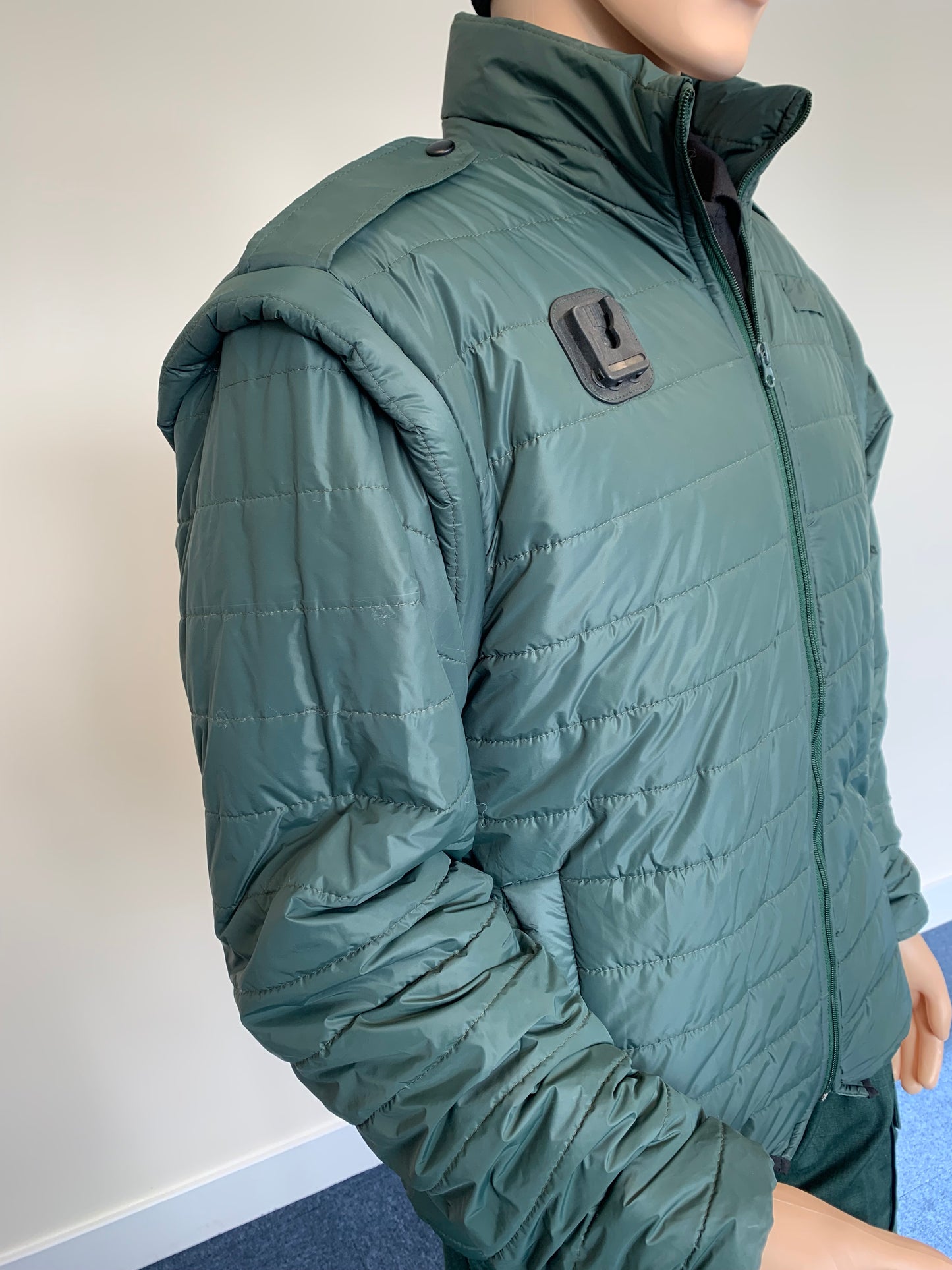 Teppi Padded jacket with removable sleeves
