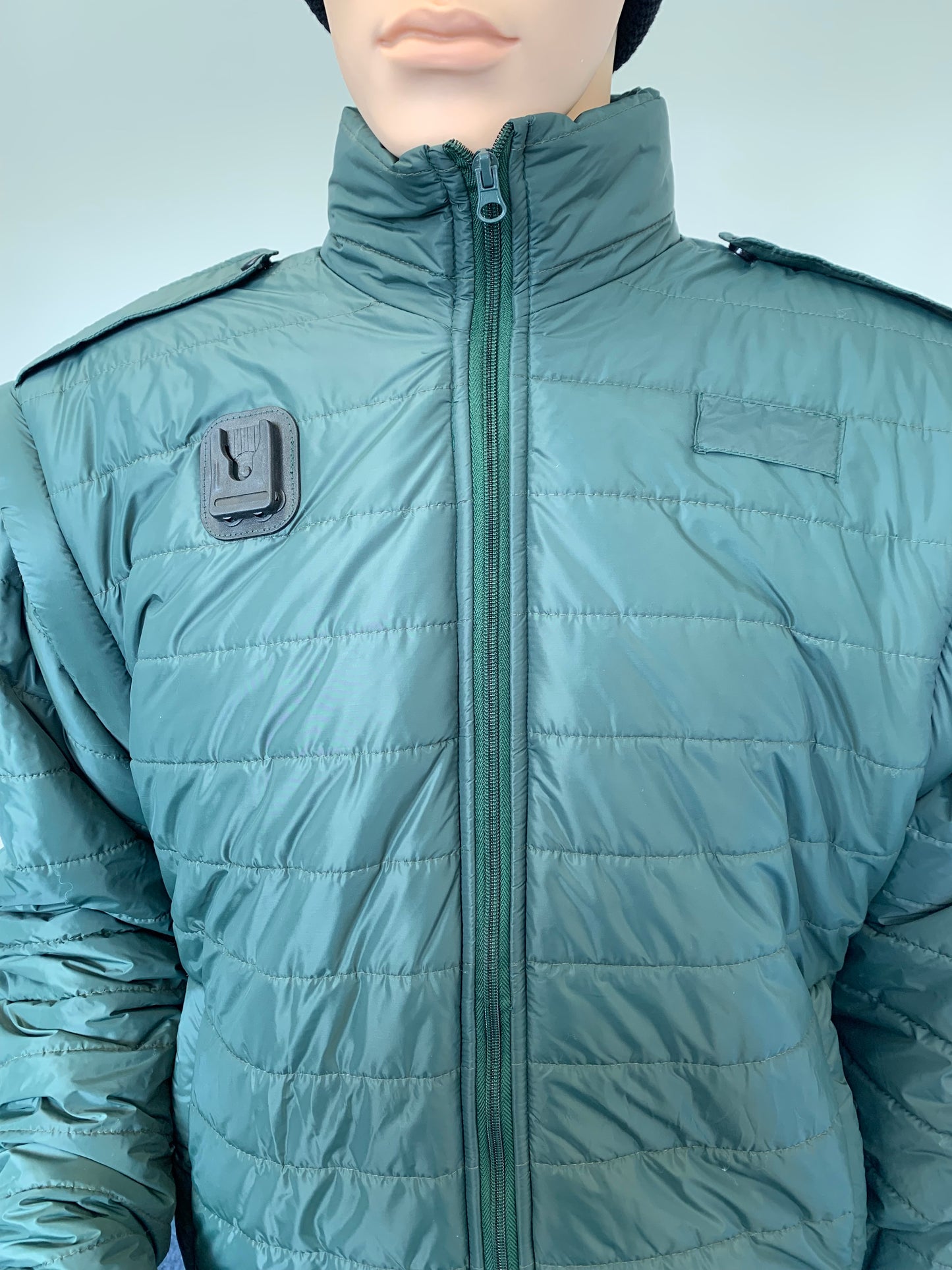 Teppi Padded jacket with removable sleeves