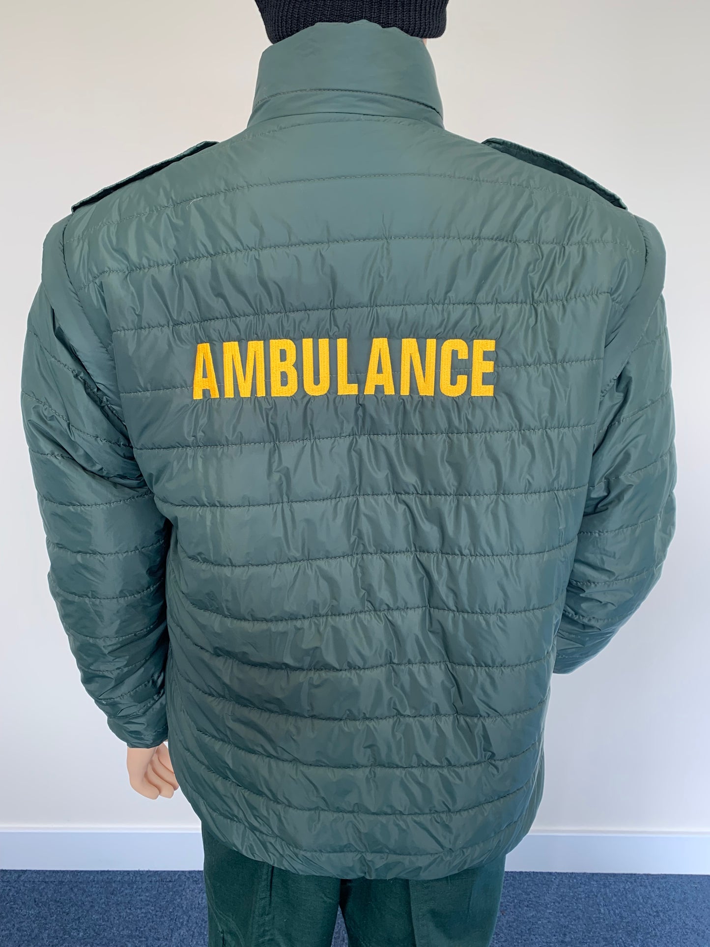 Teppi Padded jacket with removable sleeves