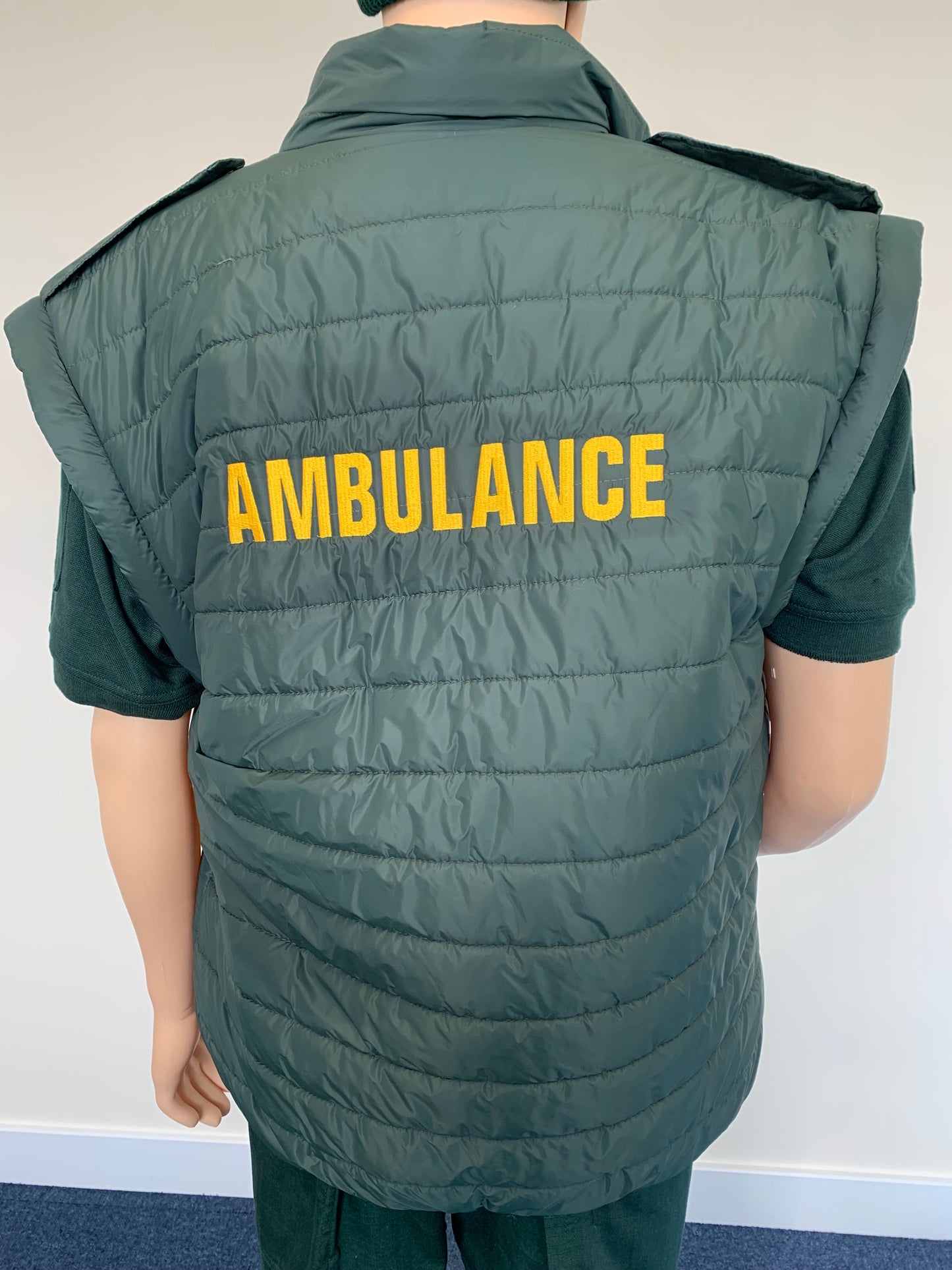 Teppi Padded jacket with removable sleeves